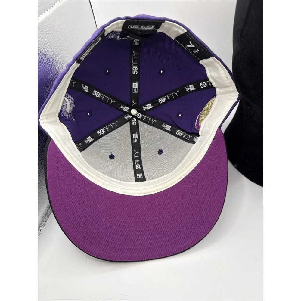COLORADO ROCKIES MLB 1993 INAUGURAL SEASON NEW ERA FITTED LOGO‎ HAT Custom 7 3/8